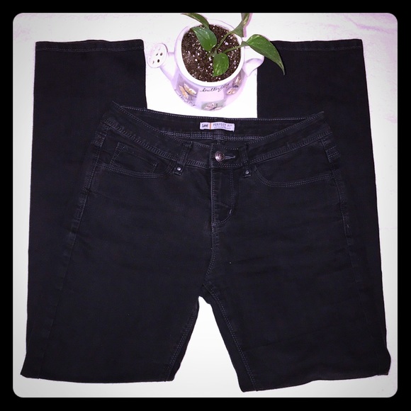Lee Perfect Fit Just Below Waist jeans Size 8 Med - Picture 2 of 6